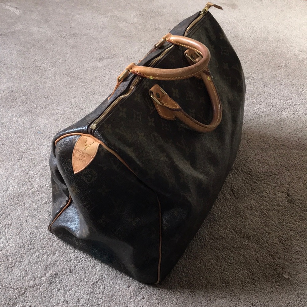 Louis Vuitton vintage Speedy monogram brown bag